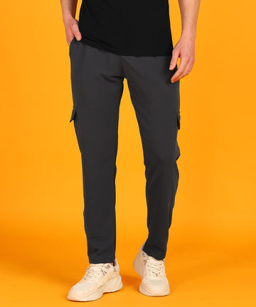 Men's Casual Joggers - Dark Grey